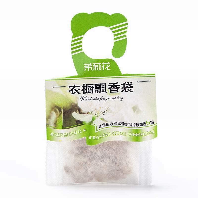 

Освіжувачі повітря Натуральні аромати Підвісний мішечок зі спеціями Дезодоруючий паперовий саше для шафи Jasmine