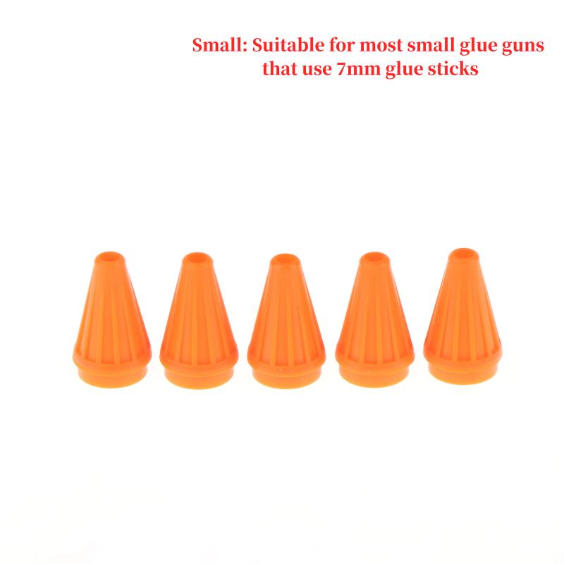 

5Pcs Glue Gun Silicone Heat Shields Rubber For Full Size Hot Glue Gun Which Use 7mm/11mm Glue Sticks