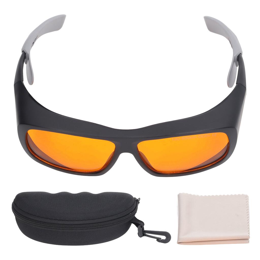 Professional Laser Glasses OD 5 190nm to 500nm Wavelength Laser Glasses Eye Protection for Engraving Machines