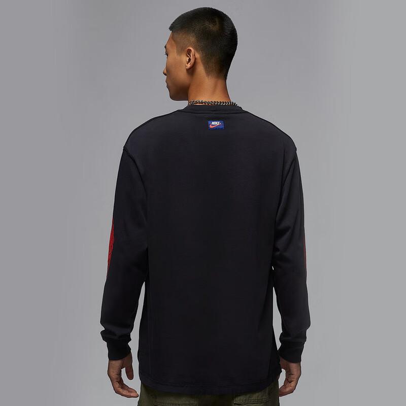 Jordan Nike Rare Air Washed 85 Long Sleeve Crew Shirt XXXL чёрный