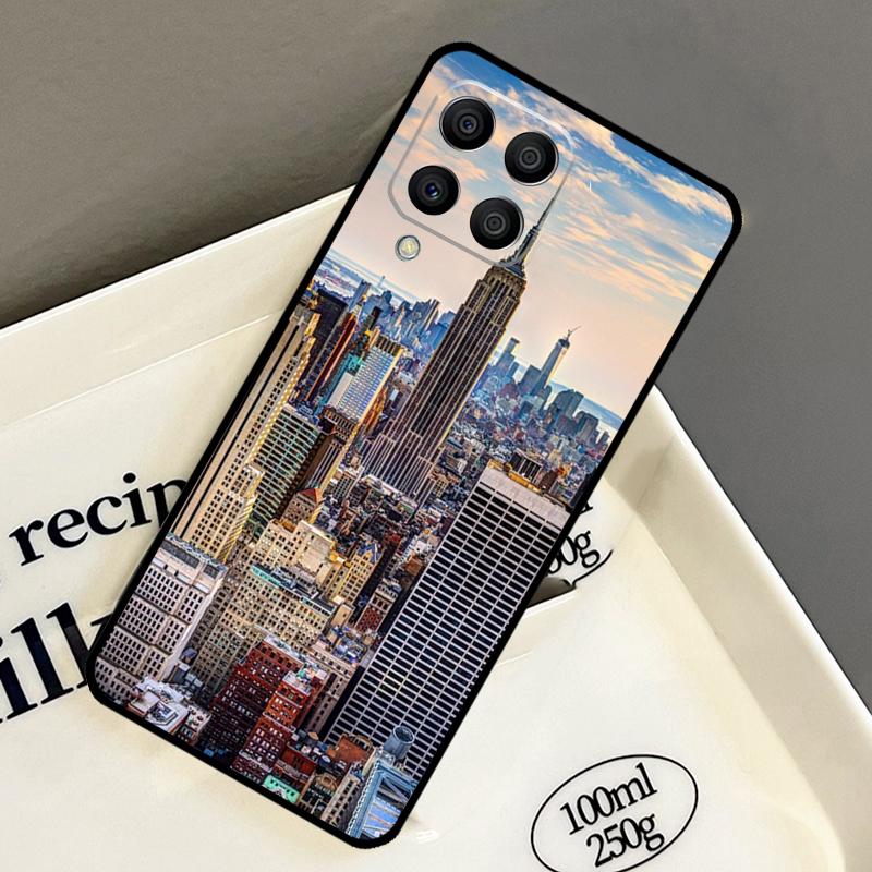 New York City Case For Samsung Galaxy M21 M31 M14 M34 M54 M33 M16 M36 M56 M53 M13 M12 M32 M52 M15 M55 M35