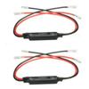 Universal for Motorcycle Flasher Turn Signal Indicator Resistor Adapter - Fix No Flash or Fast Flash Issues LED 12V New