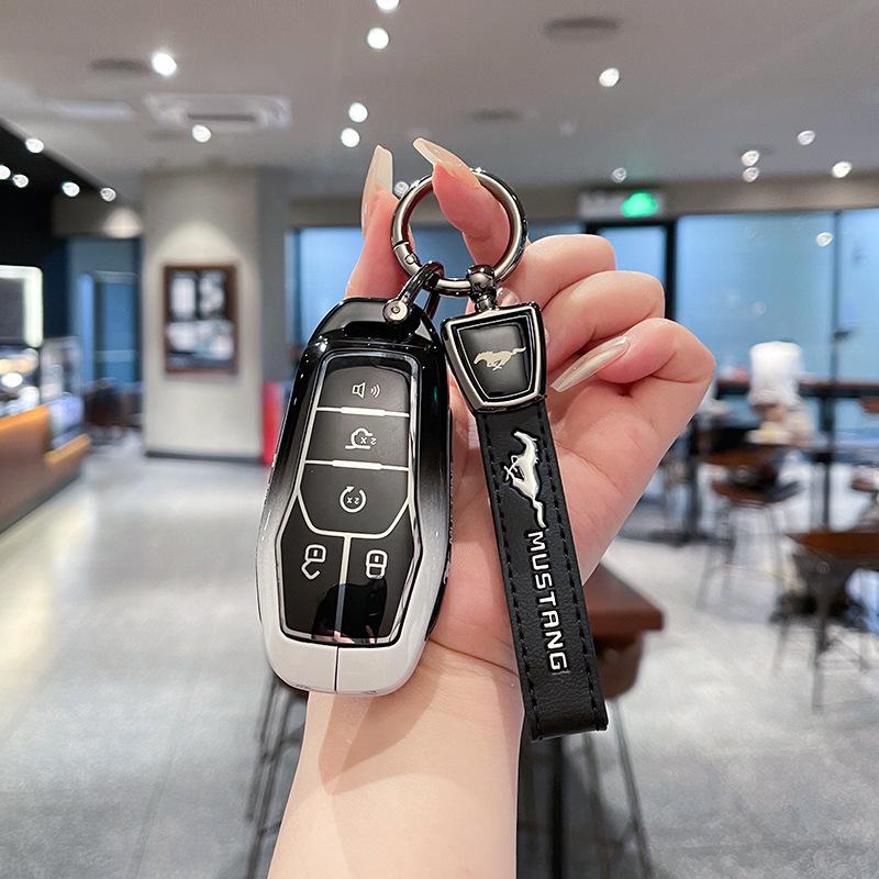 Kompatible Smart- und Fernschlüsselgehäuse für Ford Edge, Mondeo, Taurus und Lincoln Mustang.