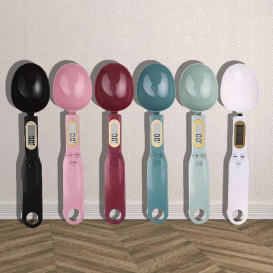 Digital Measuring Spoon Scale High Precision 500g/0.1g LCD Display Electronic Food Dispensing Condiments Weighing Scoop Kitchen Gadgets
