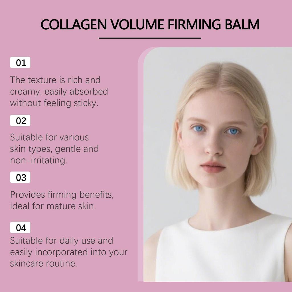 Calcium Collagen Moisturizing Cream Smooth texture, easy to absorb, gentle formula, various skin types, daily moisturization
