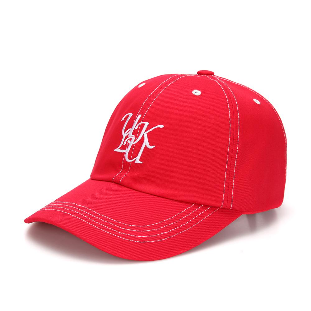 ULUK Lucida Stitch Embroidered Ball Cap_Red