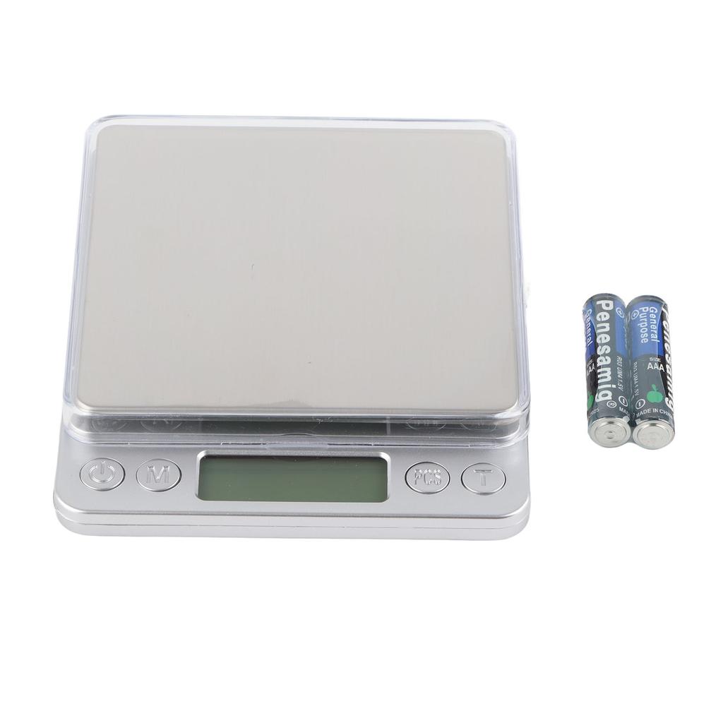 Küchenwaage 0,1g Hohe Genauigkeit Digital Tragbar Mini Elektronische Waage für Schmuck Lebensmittel Backen