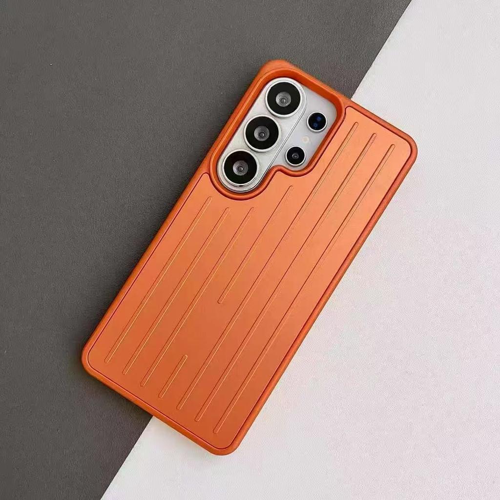 Luxury Business Aluminum Alloy Luggage Shockproof Anti Drop Case for Samsung Galaxy S26 Ultra S26 Plus S25 S24 Military Armor Back Cover