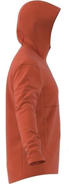 Jacket Adidas TERREX Xperior Light Fleece Hooded Jacket Men In Semi-orange Color