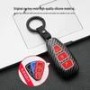 Carbon Fiber Folding Key Shell for 2019 Ford Mondeo, Kuga, and Taurus