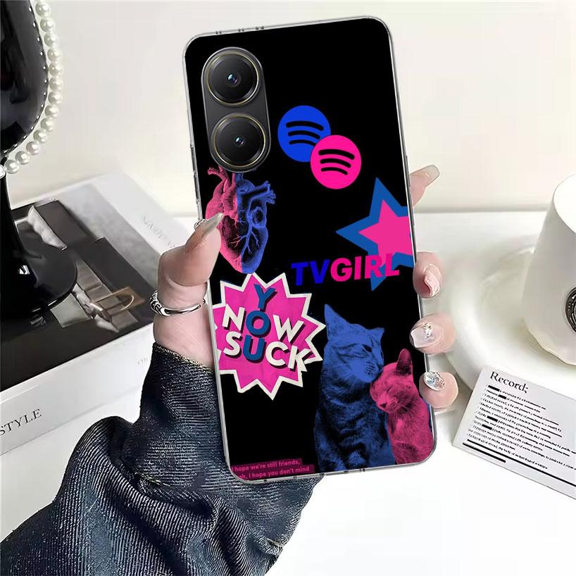 TV Girl Album Soft Phone Case For Xiaomi Redmi 15C 15 13C 13 Poco X5 X6 X7 F7 Ultra M7 12C 12 10 10C 9C 9A 9T 9 Fundas Poco X3 X