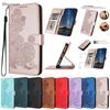 For Samsung Galaxy J3 J310 J320 J5 J510 J710 2016 J330 J530 J7 Pro J730 2017 J4 J400 J6 Prime Plus J600 J610 2018 Case Card Leather Flip Cover