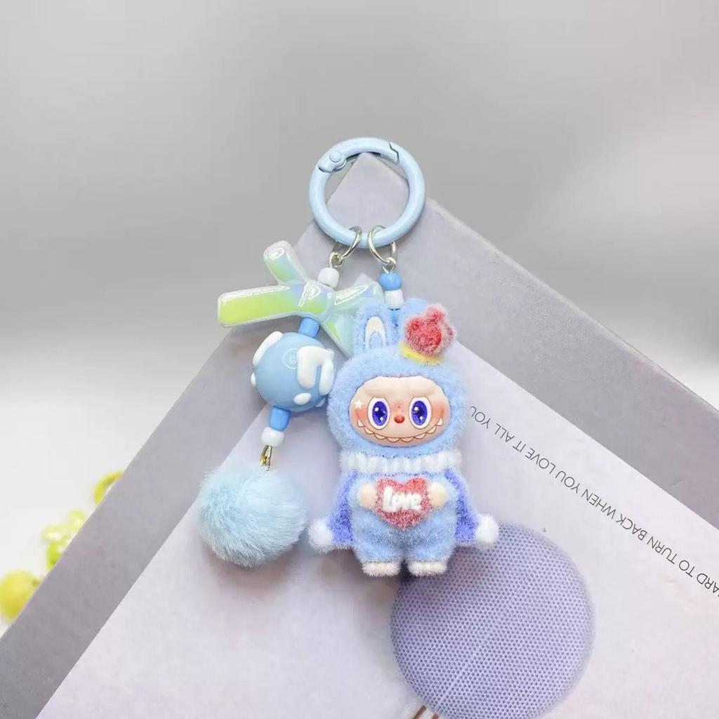 New Plush Cloak Pendant Bag Cute Cartoon Doll Pendant Keychain Gift