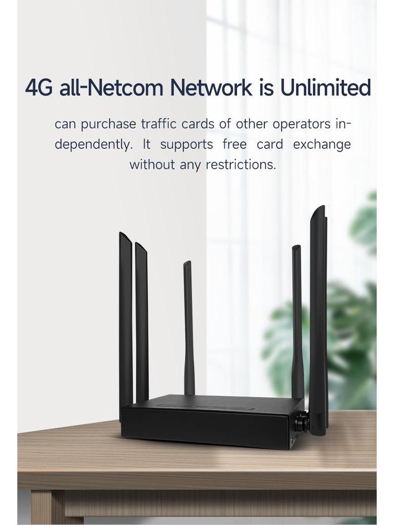 300Mbps 2.4G Wireless Router with External Antenna & VPN