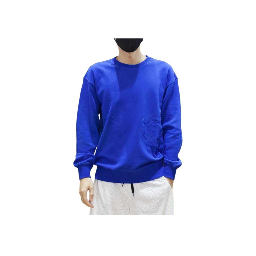 PUMA Fashionable Versatile Round Neck Long Sleeve Sweatshirt Men tops Blue 539756-84