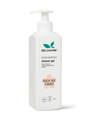 Bagnoschiuma con profumo di fiori di pesco De La Mark 400 ml