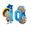 One Pieces Digit 1-10 Balloons Boys Anime Luffy Birthday Decoration Baby Shower Gender Reveal Party Supplies Kids Gift Hot Sales
