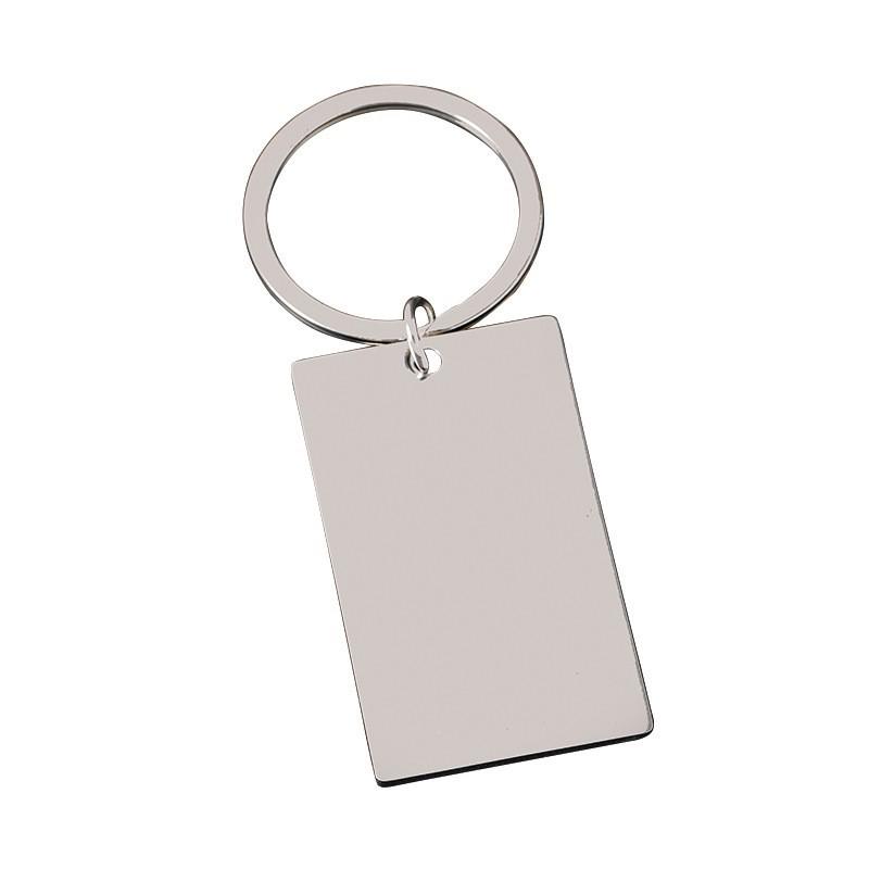 Custom Stainless Steel Holiday Pendant Keychain with Laser Engraving