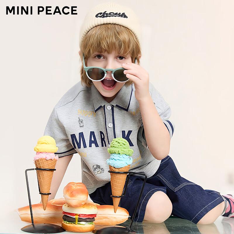 MiniPeace Boys  Summer Short Sleeve Polo Shirt 160