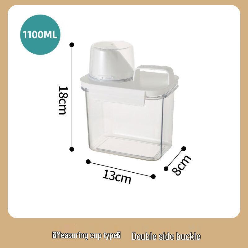 

ZISIZ Laundry Detergent Storage Box