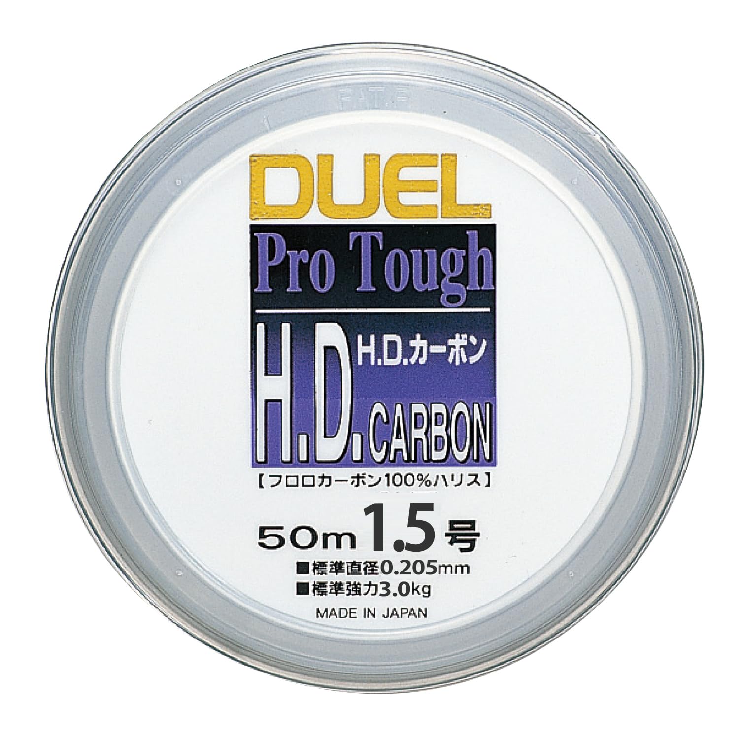 

DUEL Fluorocarbon Leader 50m 6 Clear H809 H.D. 1.5 чистый