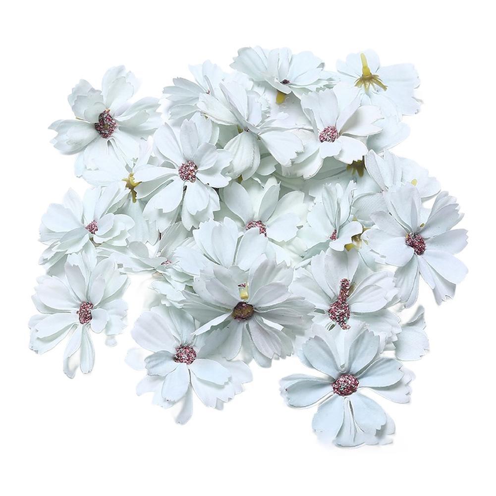 Praktische Verpackungsgröße DIY Blumendekoration Seidenblumenköpfe
