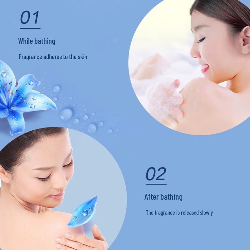 LUX Shimmering Icy Cool Fragrance Shower Gel