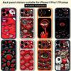 Retro Industrial Style Rusty TICKET Decal Skin Wrap for iPhone 17 Pro/Pro Max Protective Film for Back, Frame, Camera