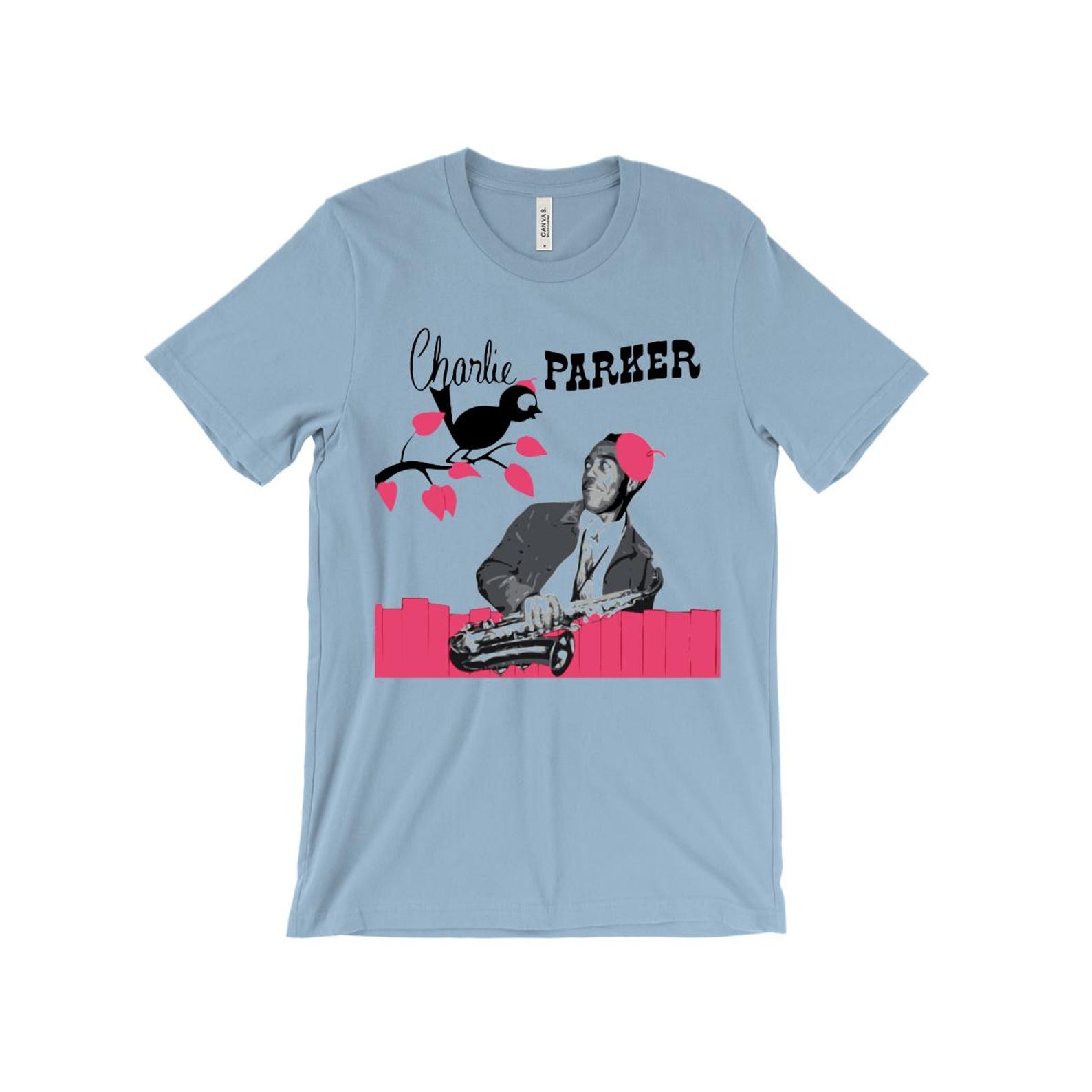 Charlie Parker T-Shirt - Bird - Saxophonist - John Coltrane - Miles Davis 2XL
