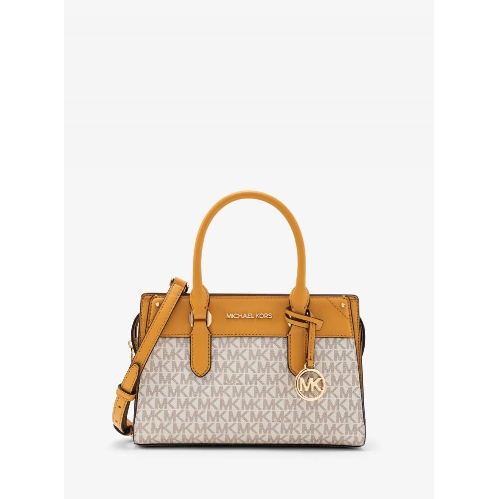 

MICHAEL KORS [Специальная цена] Сумка MIRREN, маленькая MK Signature 35H1G9MS2B6767 Golden Rod Multi