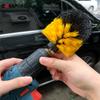 4/7Pcs Electric Drill-Brush Kit Power Scrubber Brush Electric Drill-Brush Attachment for Household Motorcycle Car Accessories
