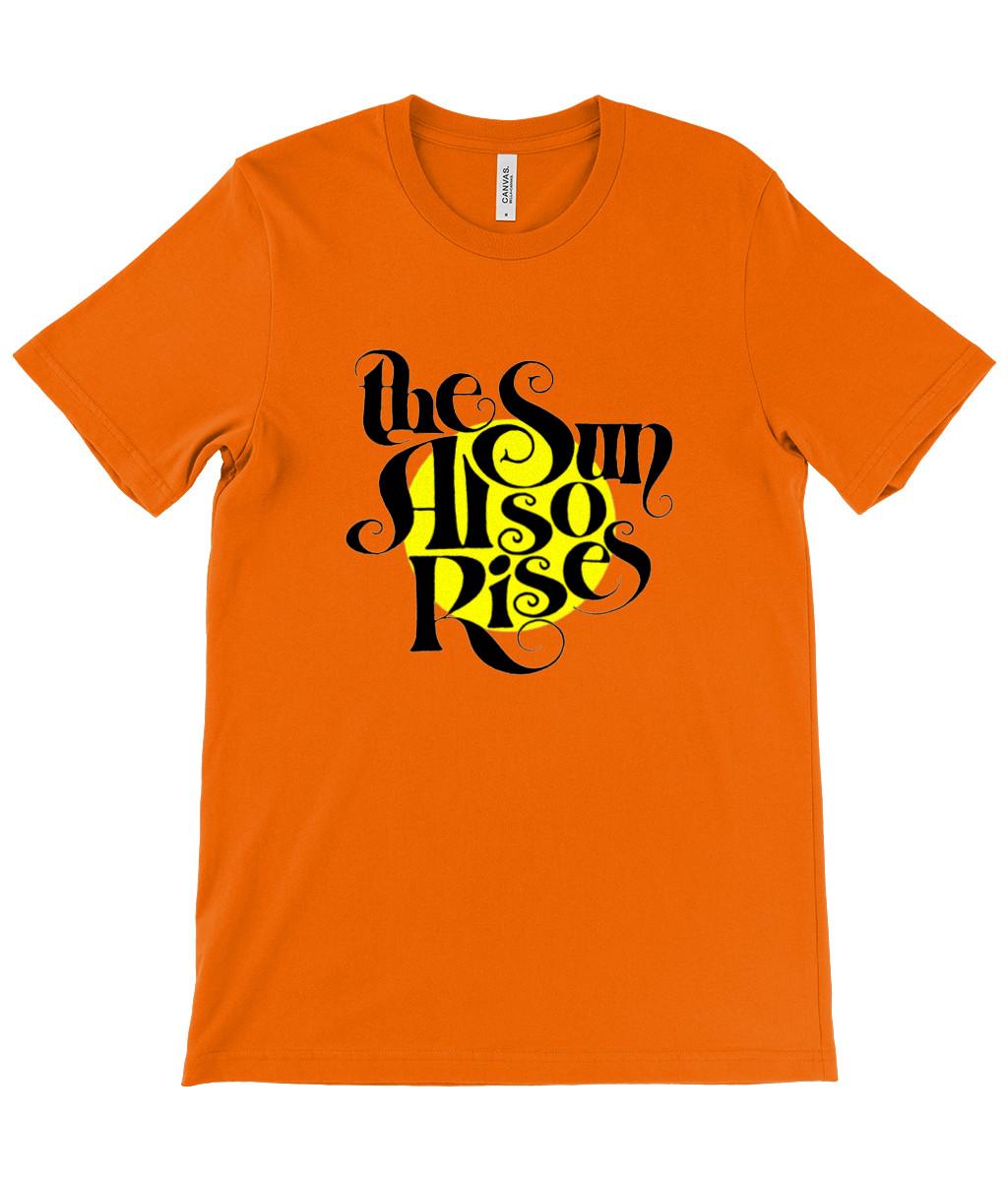 The Sun Also Rises - 1970 - Organic T Shirt Mens Womens Tees Top - Acid Folk - English - Acoustic 2XL