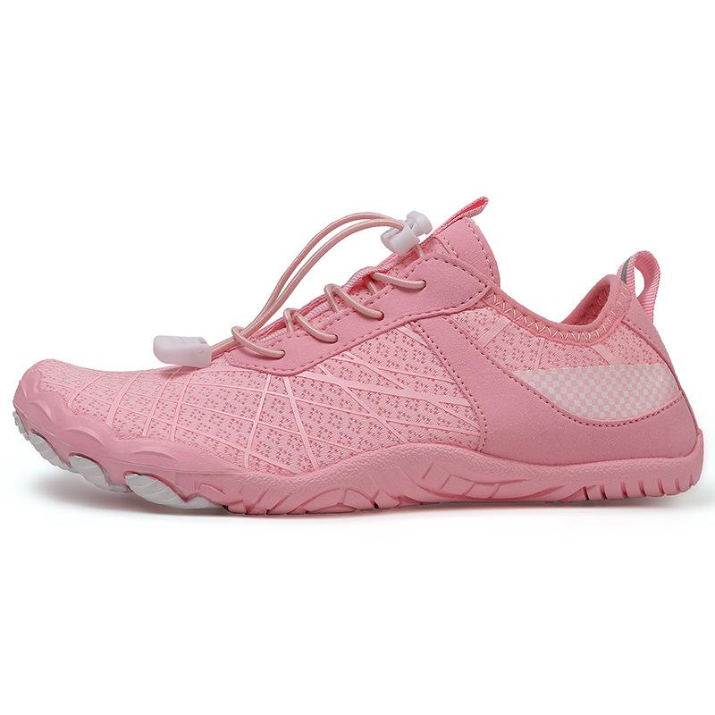 Barefoot Five-Finger Yoga & Sports Shoes - Men's & Women's Non-Slip Breathable Athletic Footwear for Jump Rope & Trekking.