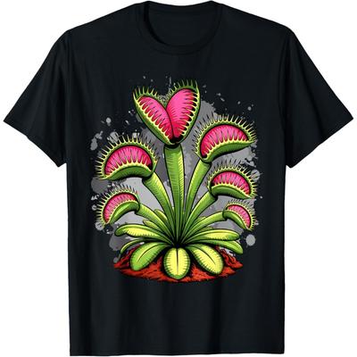 Venus Fly Trap Carnivorous Plant Water Pitcher T-Shirt