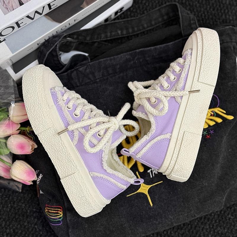 Fashion Dopamine 2025 New Niche Men's and Women's Same Casual Skateboard Shoes, Couples' Cross-border Espadrilles