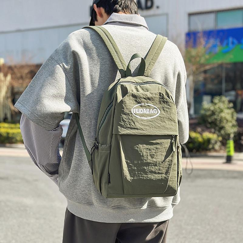 Student Schoolbag Men's Large Capacity Outdoor Travel Backpack Lightweight Women's Backpack