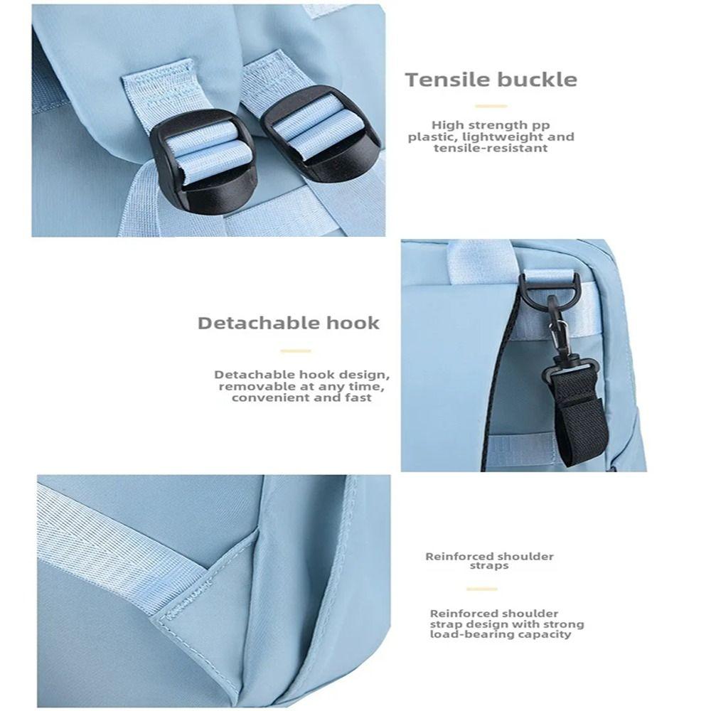 5Pcs/Set Multifunctional Baby Bag for Mom Changing Pad Newborn Accessories Bag  for Mummy Maternity