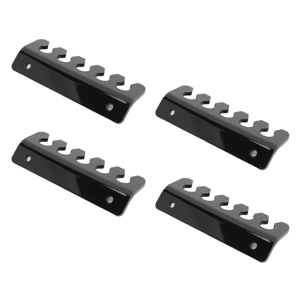 4 Pcs Cable Holder Clip 5 Slots Acrylic Phone Tablet Charging Cord Management   for Desk Wall