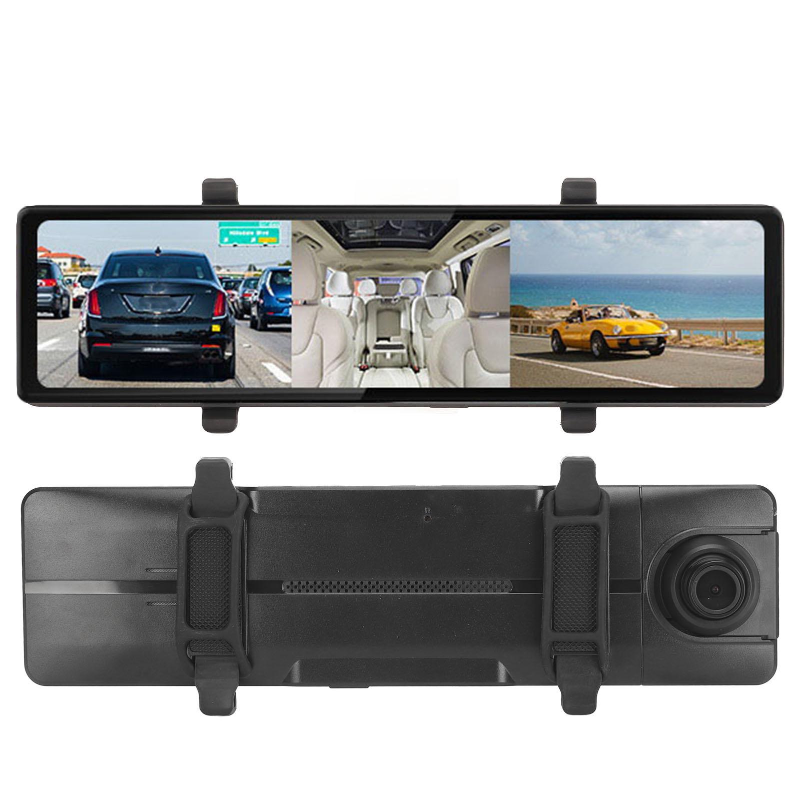 

10.26in Mirror Cam 5.0 HD Night 3 Recorded Video Front 2.5K Rr 1080P Driving Recorder for Cars