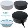 360 Degree Electric Rotating Product Display Turntable 12cm Photography Rotating Display Stand For Video Shooting Holder