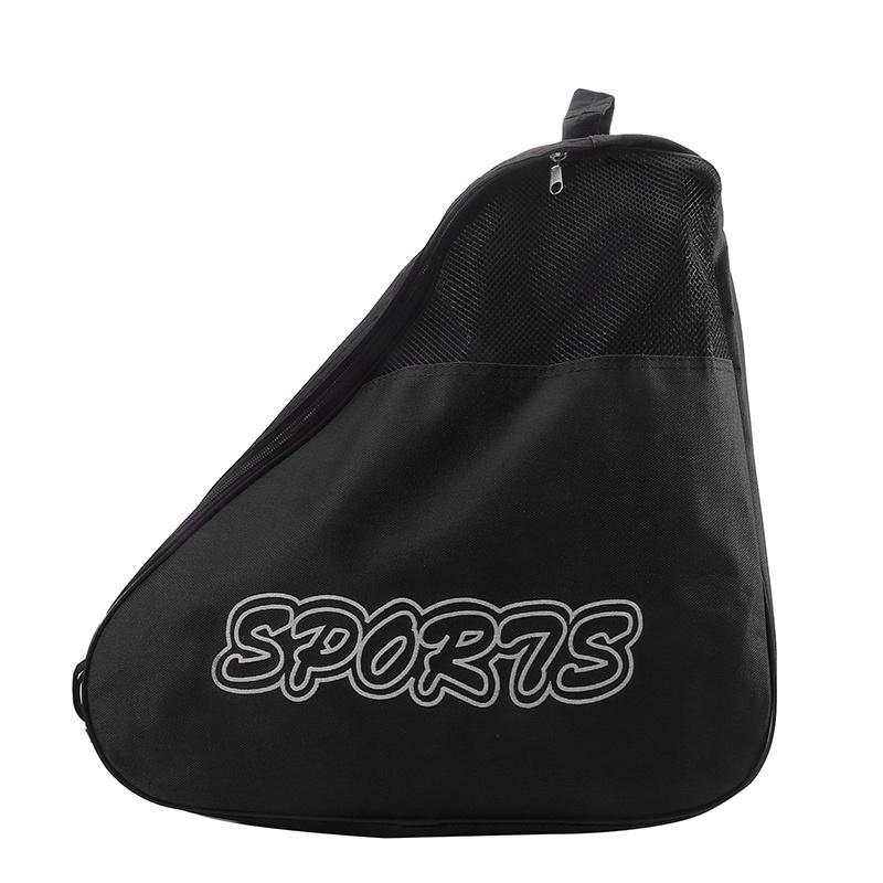 Half Net Roller Skating Bags Adult Children's Skating Shoes One Shoulder Backpack Roller Skating Large Capacity Storage Bag