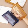 Large-Capacity Transparent Mesh Pencil Case - Korean Student Exam Stationery Bag