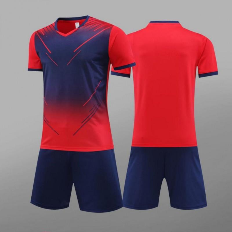 Kids Youth Soccer Jersey Training Uniforms Boys Girls Running Sports Match Teamwear