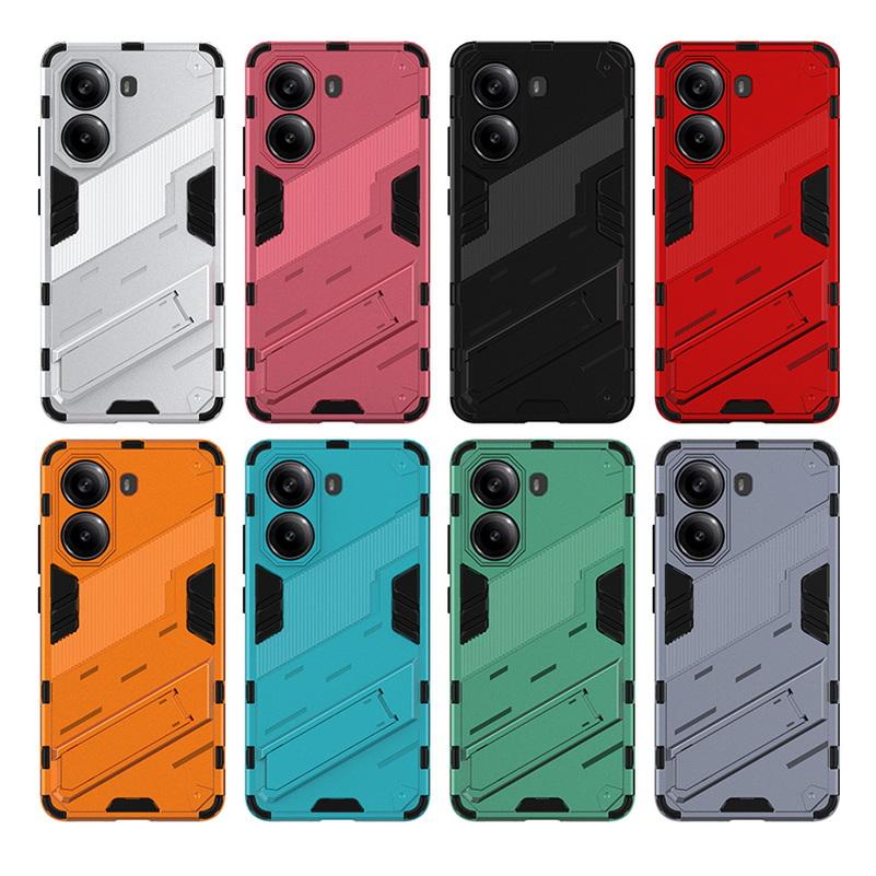 Invisible Integrated Bracket Case for Xiaomi Redmi Turbo 4 3 Redmi 14C 13 13C 12 12C Redmi A4 A3 A2 A1 KickStand Protect Cover
