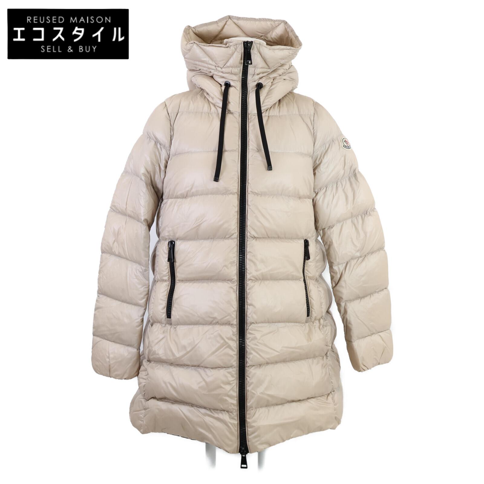 

MONCLER [Domestically Authorized] SUYEN Hooded Down coat 1 beigeUsed