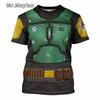 Darth Vader Theme 3D Print Sports Quick-dry Breathable T-shirt Men Cosplay Street Casual Fashion Short Sleeve Clothes Top Summer