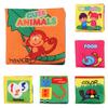 New Baby Soft Cloth Book Hand Book Early Education Toy Sound Paper Bag Packed