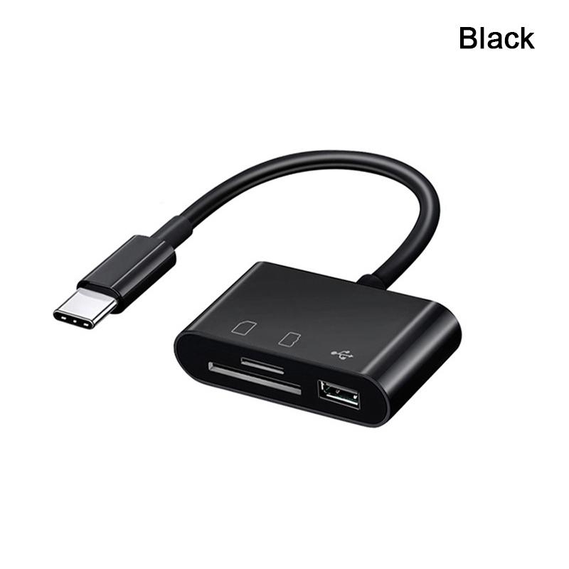 Type-C Micro Adapter Tf Cf Sd Memory Card Reader Writer Compact Flash Usb-C For Xiaomi Huawei Macbook Windows Usb Type C Adapter