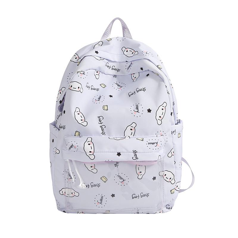 Schoolbag female small fresh large capacity backpack cute cartoon schoolbag junior high school girl high school student high value class backpack