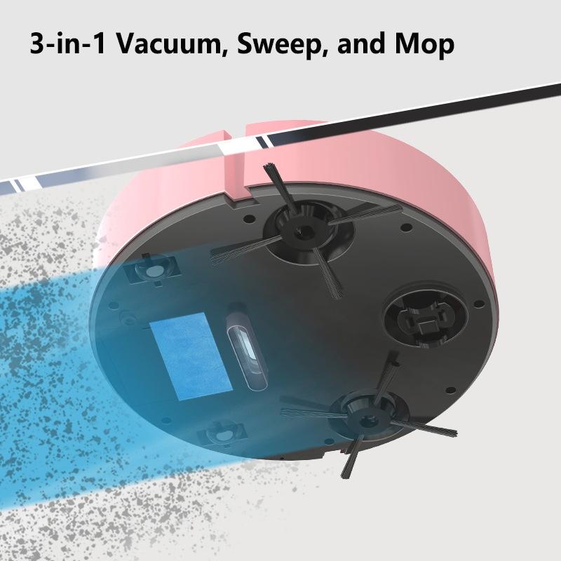 Xiaomi Xiaomi Automatic Sweeping Robot Sweep 3-in-1 Mute Ultra Thin USB Rechargeable Vacuum Cleaner With Dust Box Home Mini Cleaner Machine